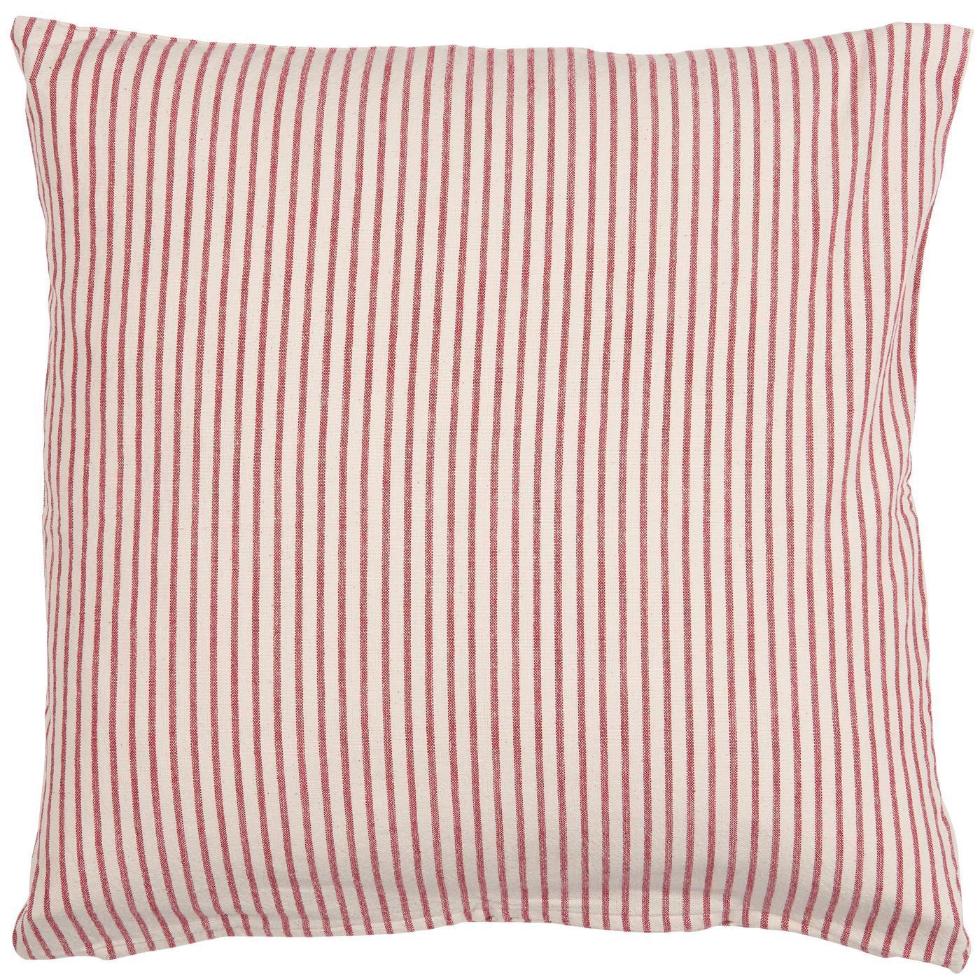Tyynynpäällinen Ingrid punaraidallinen 50 x 50 cm