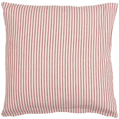 Tyynynpäällinen Ingrid punaraidallinen 50 x 50 cm