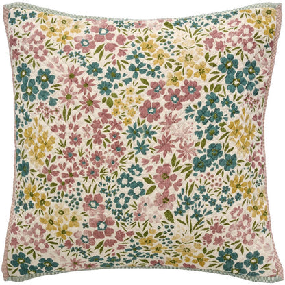 Tyynynpäällinen Vigga Violetit kukat musliinikangas 50 x 50 cm