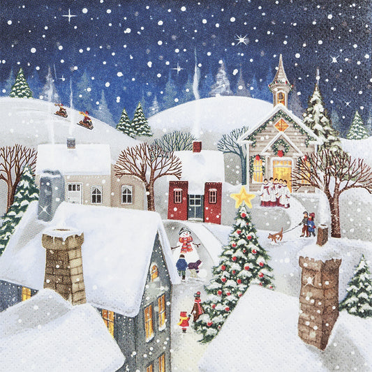 Servetti Village Story 33 x 33 cm