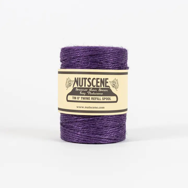 String In a Tin juuttinaru violetin sininen - Lilactwist