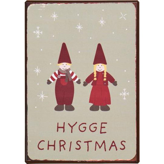 Metallikyltti Hygge Christmas
