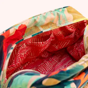 Vetoketjullinen weekender kassi Exotic Leaves
