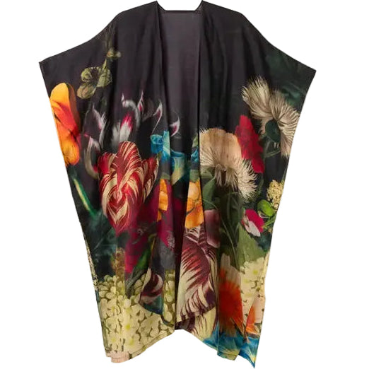 Poncho huivi Opulant Florals