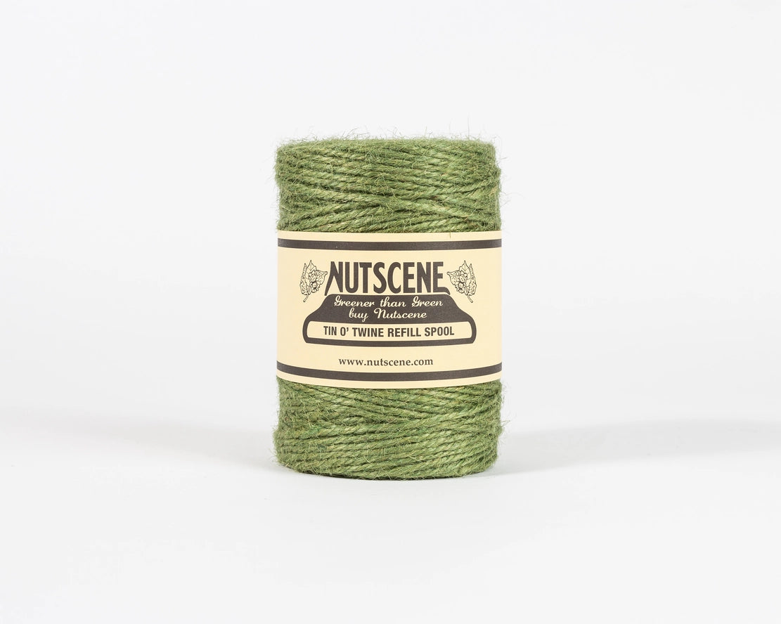 String In a Tin juuttinaru vihreä - Greentwist