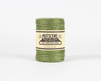 String In a Tin juuttinaru vihreä - Greentwist