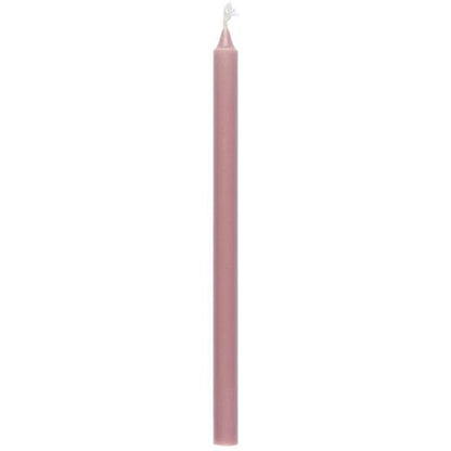 Ohut kruunukynttilä 13 mm Malva 20 cm
