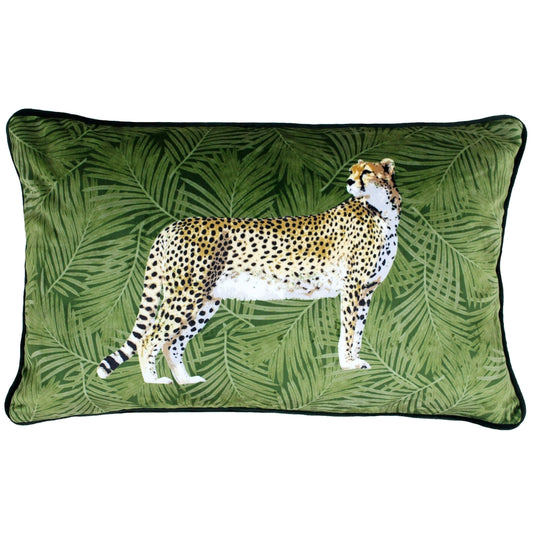 Tyynynpäällinen Gepardi vihreä 30 x 50 cm