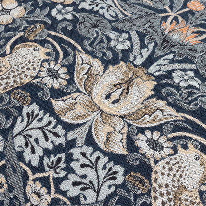 Tyynynpäällinen Strawberry Thief sininen - Indigo 55 x 55 cm