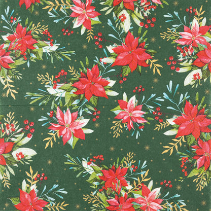 Servetti Joulutähdet - Poinsettia 33 x 33 cm