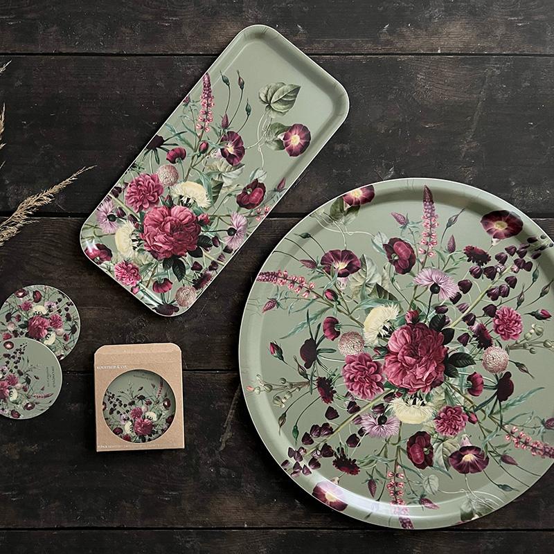 Tarjotin Blossom Garden 35 x 15 cm