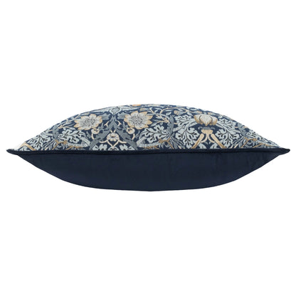 Tyynynpäällinen Strawberry Thief sininen - Indigo 55 x 55 cm