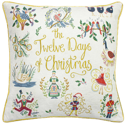 12 Days of Xmas tyynynpäällinen 50 x 50 cm