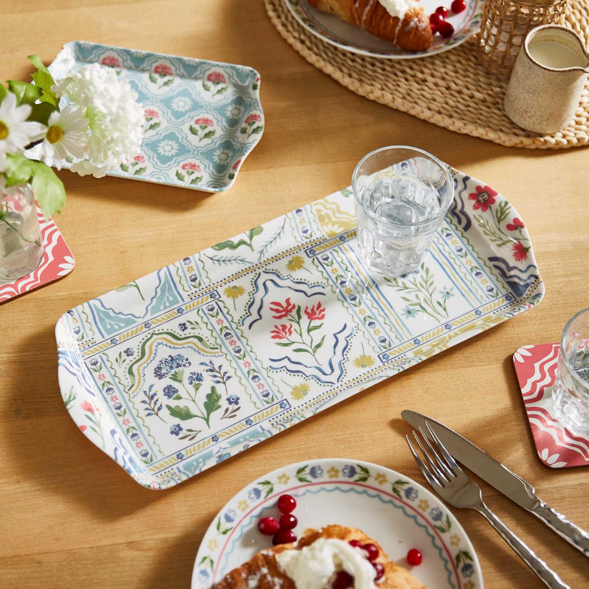 Tarjotin pieni Boho Floral