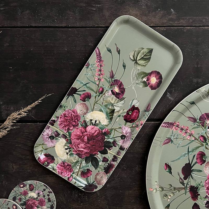 Tarjotin Blossom Garden 35 x 15 cm