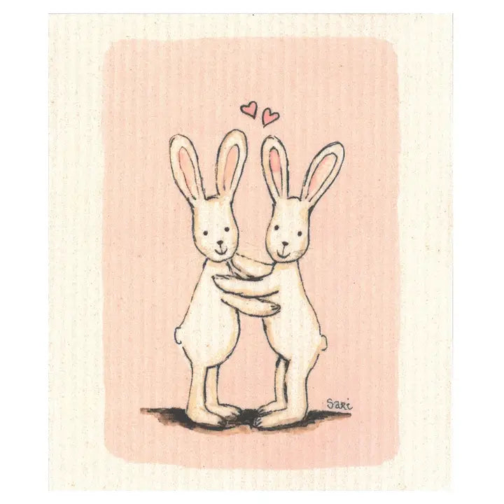 Tiskiliina Puput - Bunny friends