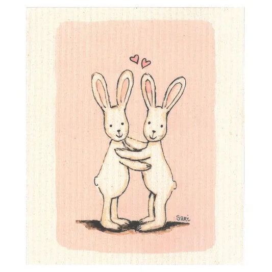 Tiskiliina Puput - Bunny friends