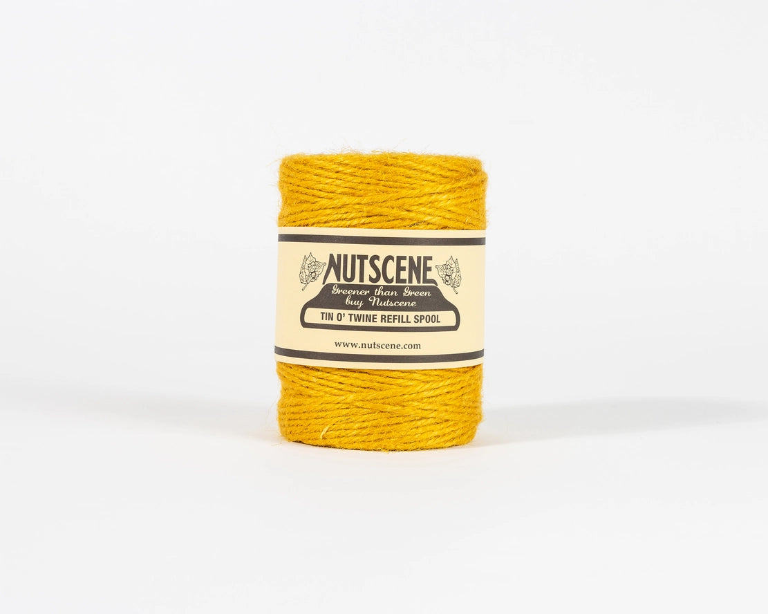 String In a Tin juuttinaru sahramin keltainen - Saffron Twist