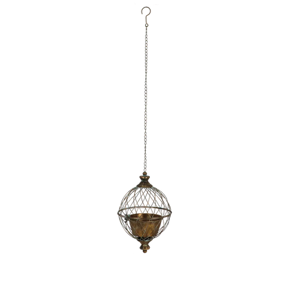 Amppelipallo Aged Metal, halkaisija 22 cm