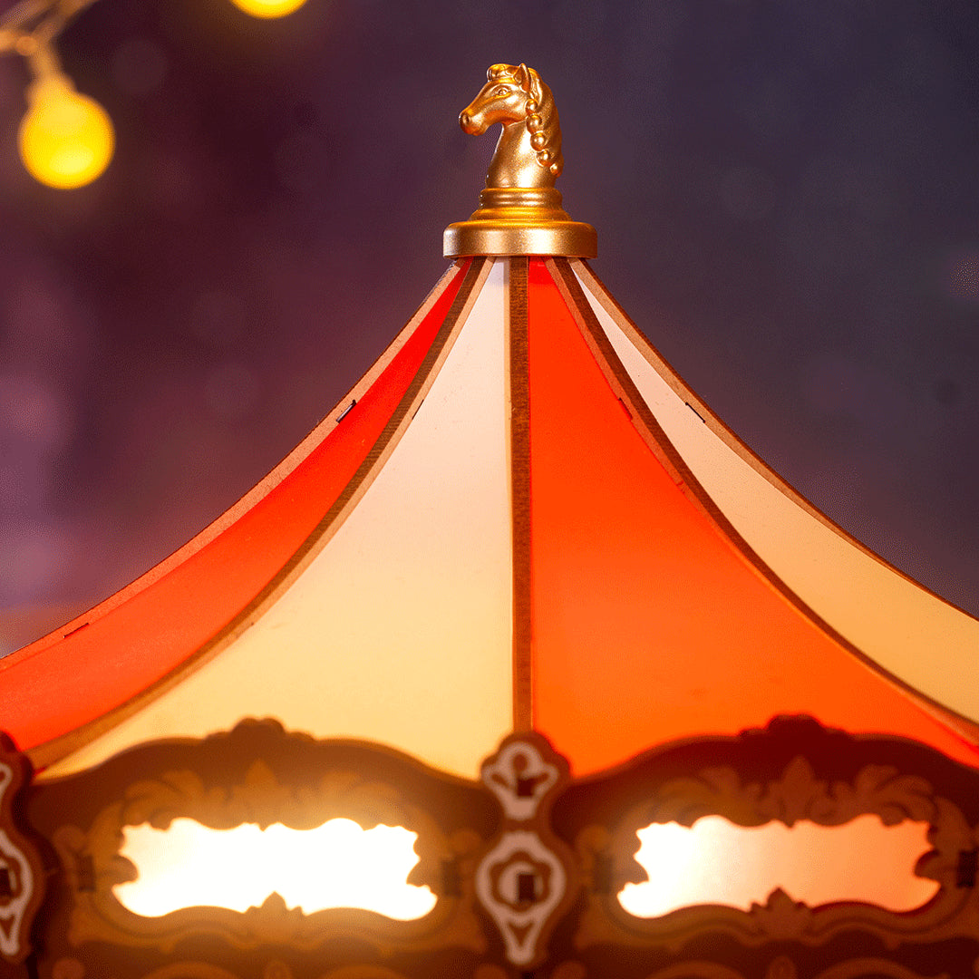 DIY miniatyyri Karuselli - Classic Carousel