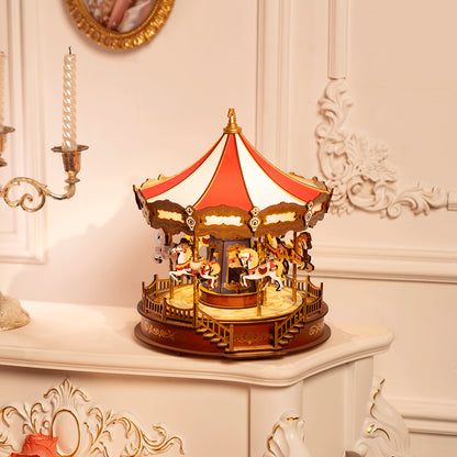 DIY miniatyyri Karuselli - Classic Carousel