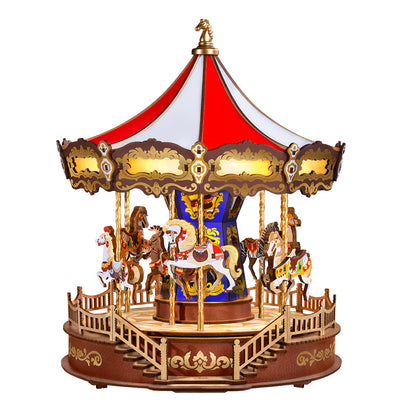 DIY miniatyyri Karuselli - Classic Carousel