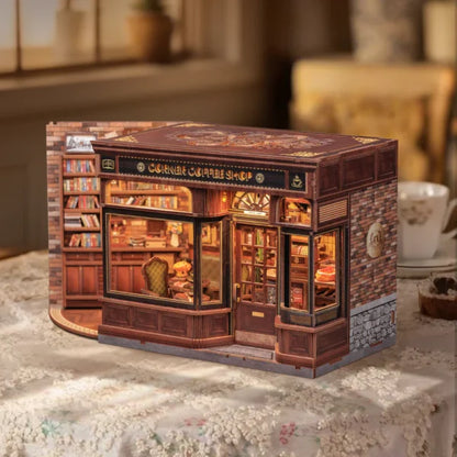 DIY miniatyyri Corner Coffee Shop