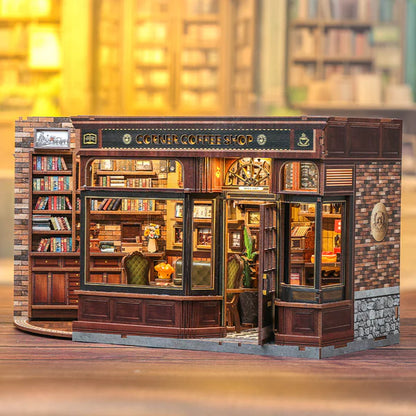 DIY miniatyyri Corner Coffee Shop