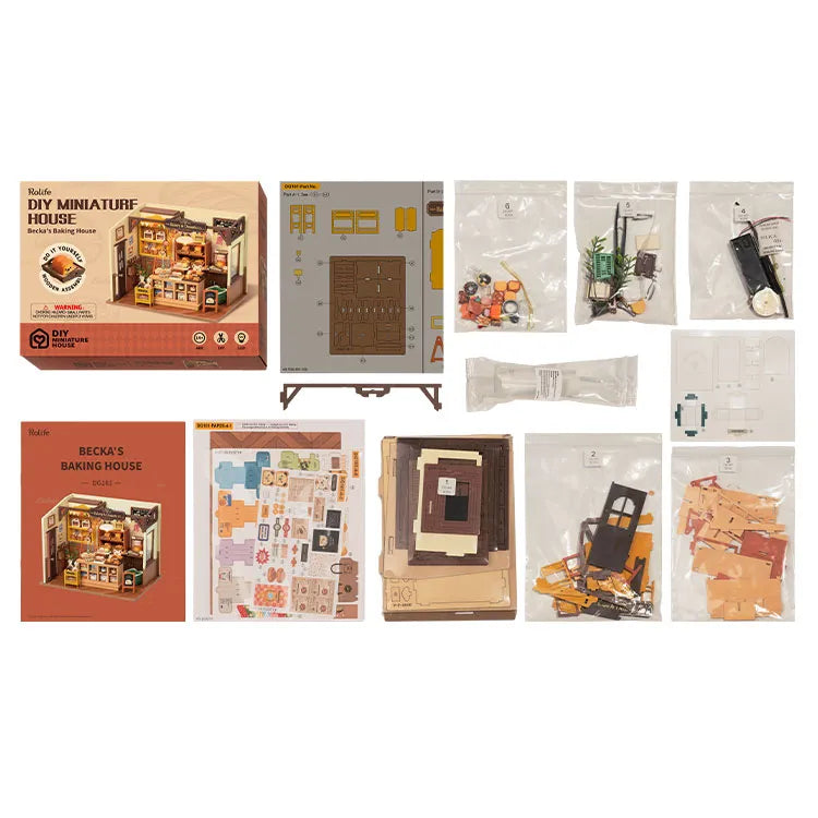 DIY miniatyyri Leipomo - Becka's baking House