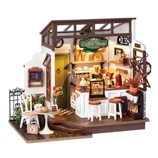 DIY Miniatyyritalo - Slow life Cafe