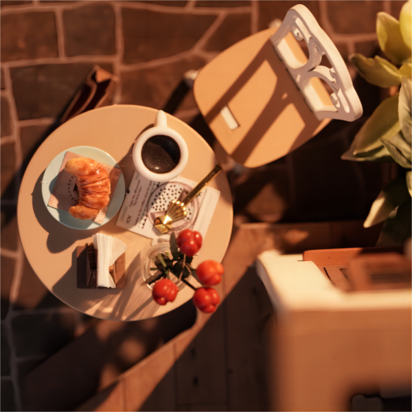 DIY Miniatyyritalo - Slow life Cafe