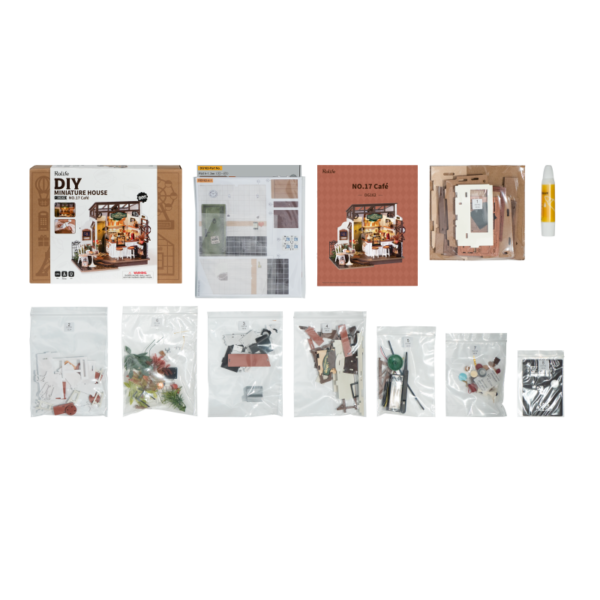 DIY Miniatyyritalo - Slow life Cafe