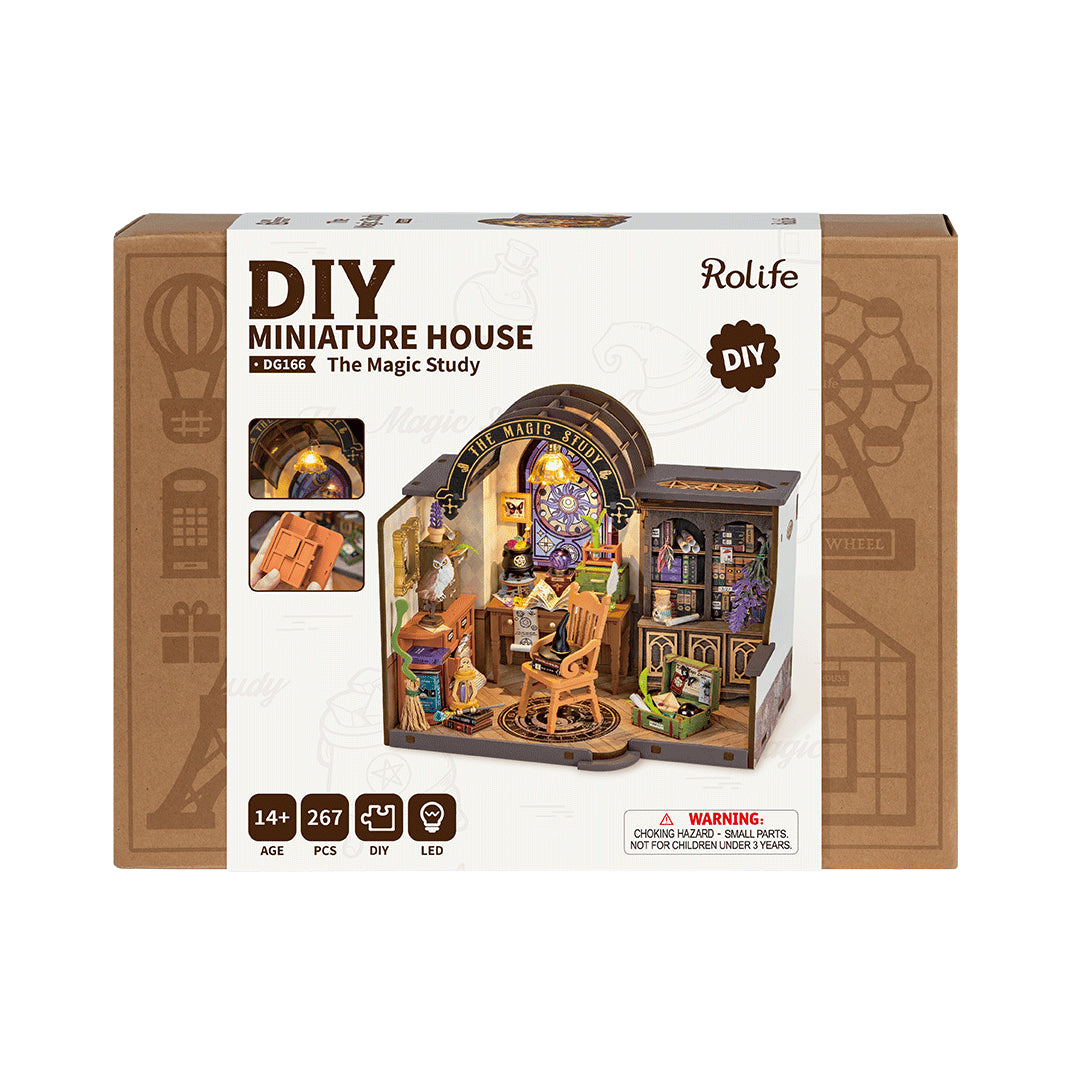 DIY miniatyyri Magic Study