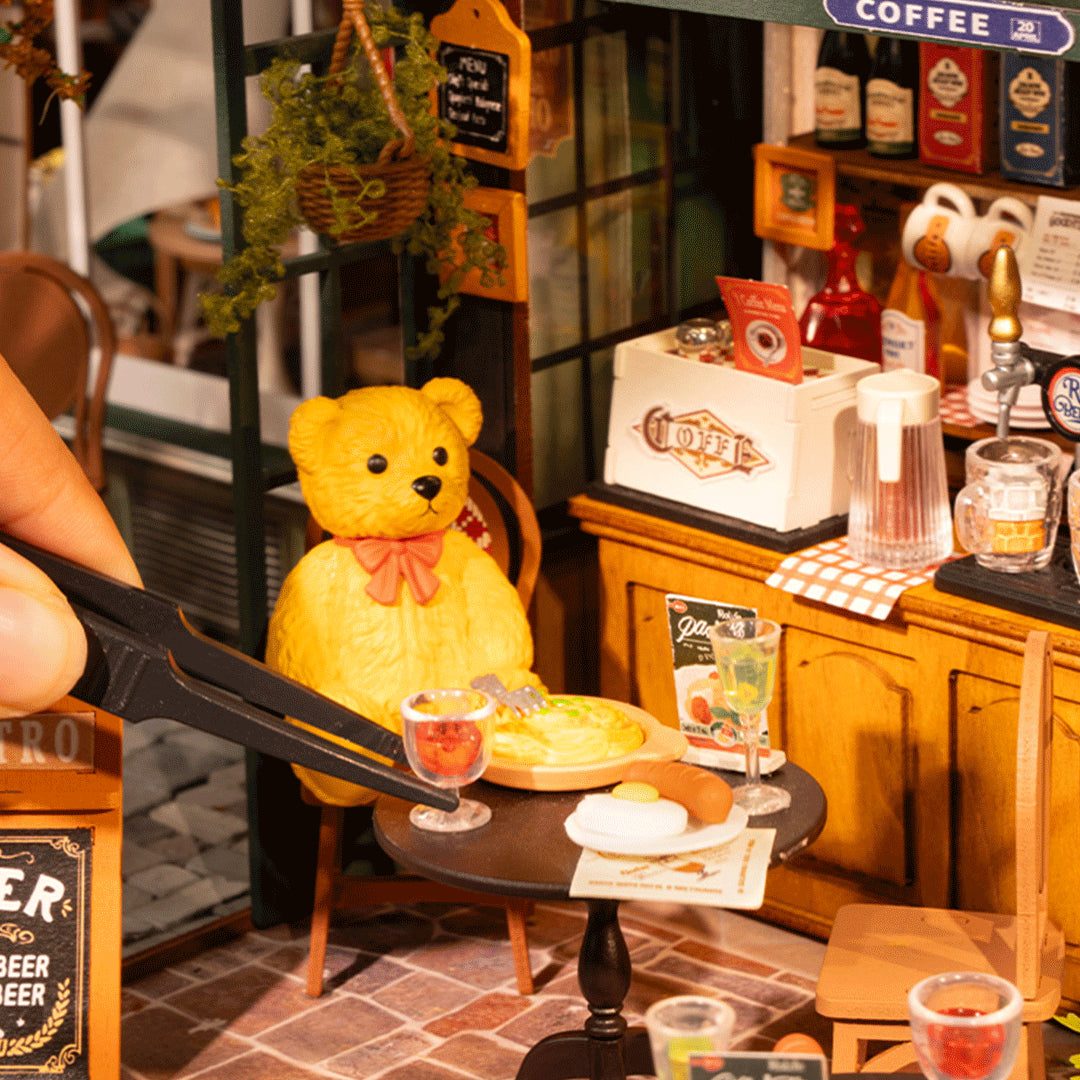 DIY miniatyyri Bistro ravintola - Tipsy Restaurant