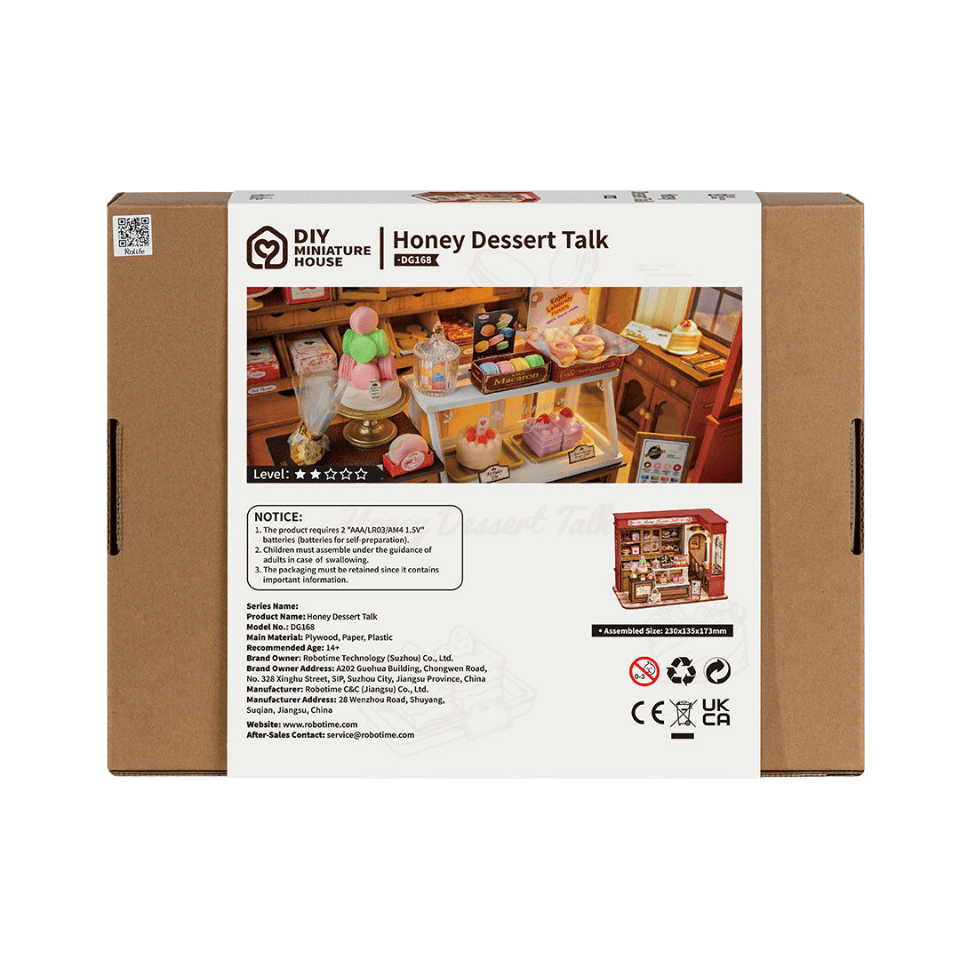 DIY miniatyyri Konditoria - Honey Dessert Talk