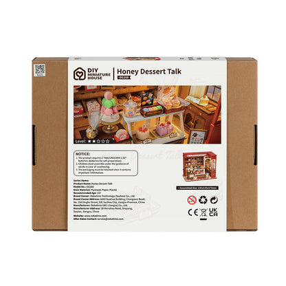 DIY miniatyyri Konditoria - Honey Dessert Talk