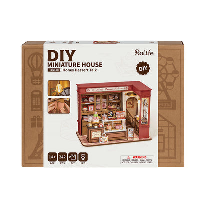 DIY miniatyyri Konditoria - Honey Dessert Talk