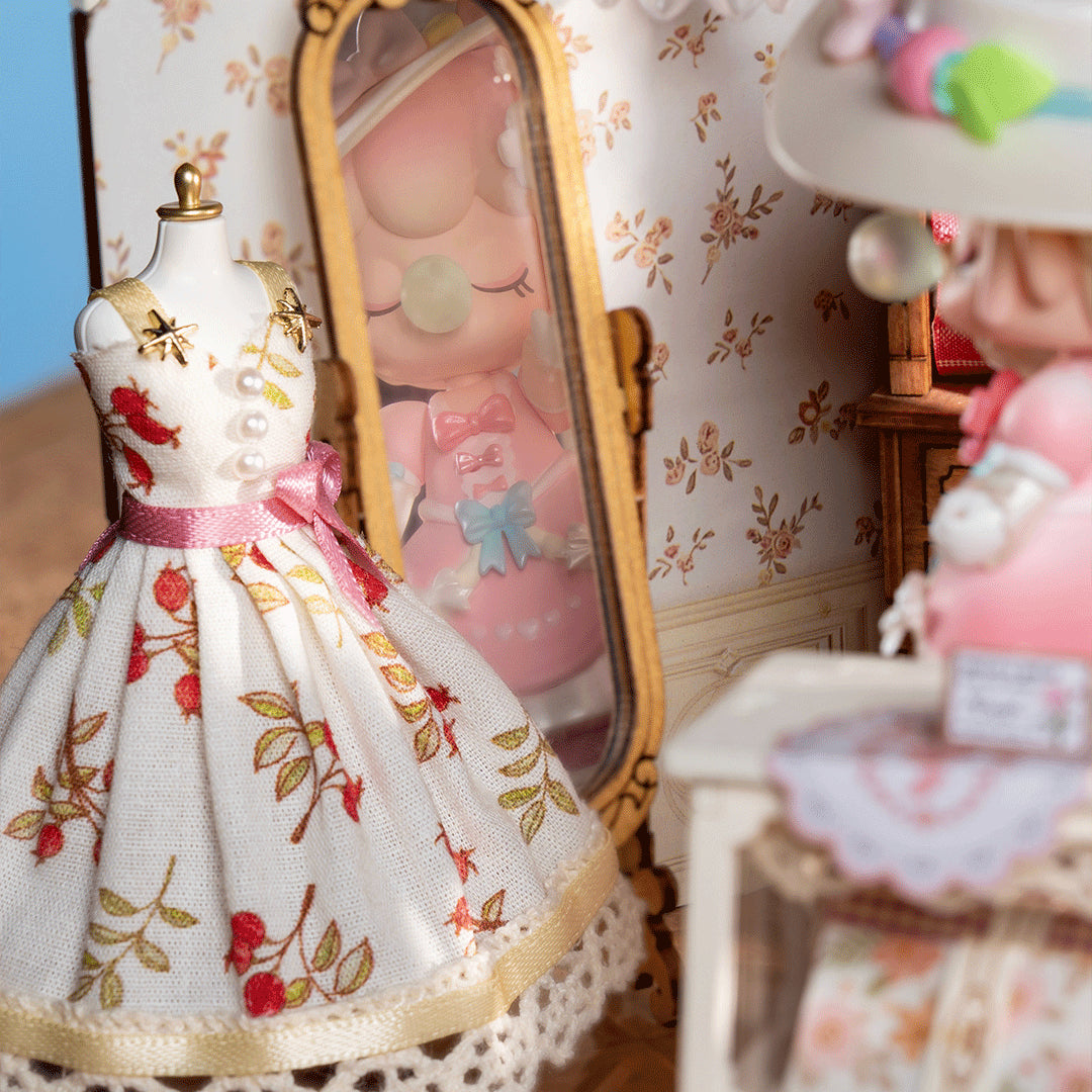 Elsa's Tailoring - koottava DIY miniatyyri