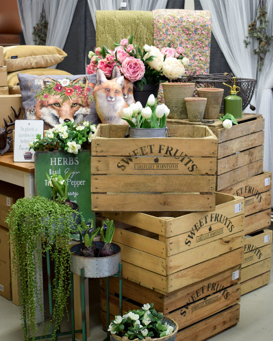 Gobeliini tyynynpäällinen Kukka-kettu