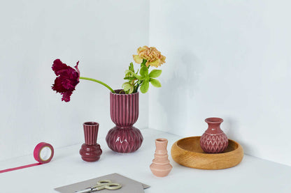Maljakko Ruffelbell Aubergine - Samsurium