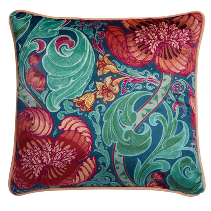 Tyynynpäällinen Kukat värikäs 43 x 43 cm