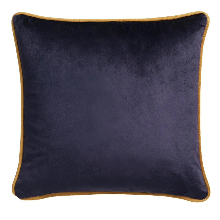 Tyynynpäällinen Kukat sini-keltainen  43 x 43 cm