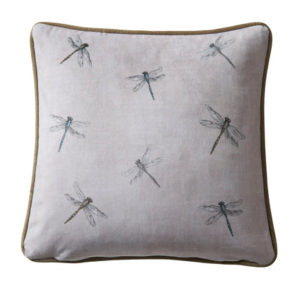 Tyynynpäällinen Sudenkorennot viininpunainen 43 x 43 cm (kaksipuolinen)