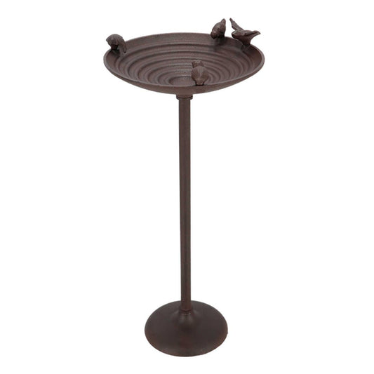 Lintujen juoma-allas jalallinen, 4 lintua kork. 60 cm