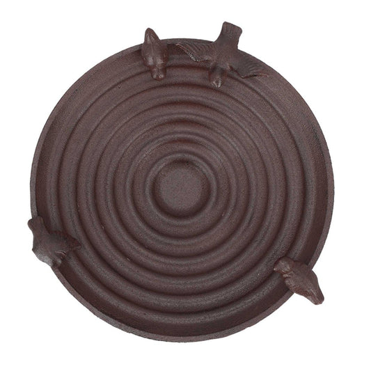 Lintujen juoma-allas jalallinen, 4 lintua kork. 60 cm