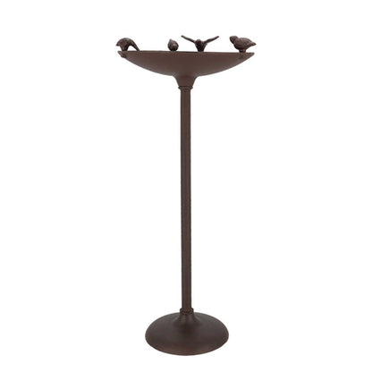 Lintujen juoma-allas jalallinen, 4 lintua kork. 60 cm