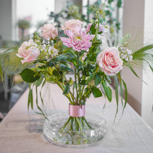 Hanataba kukkatuki Vaaleanpunainen - Pink Champagne 2 kpl setti