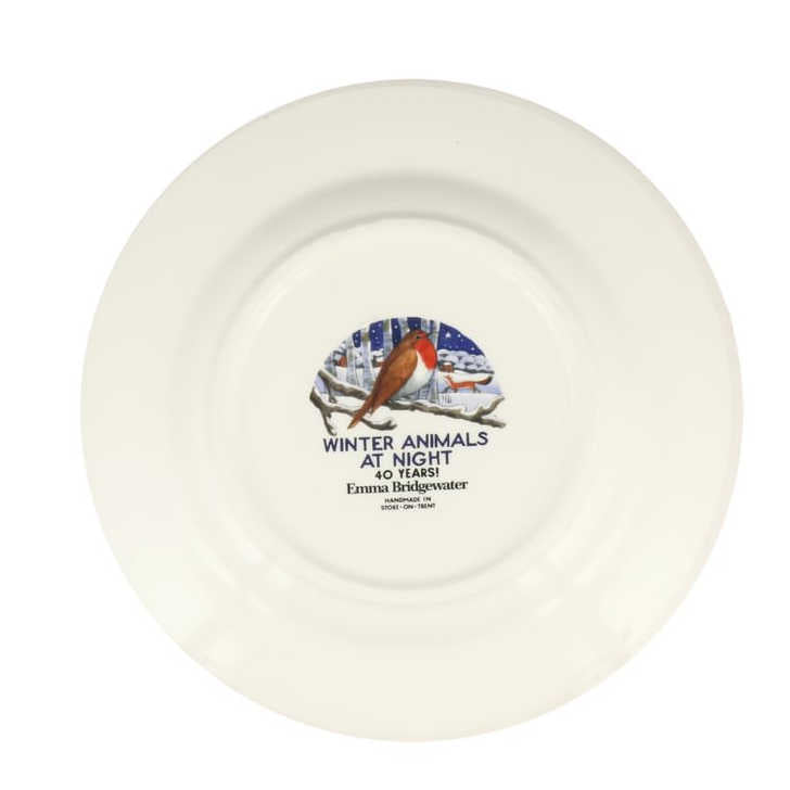 Lautanen Midnight Robin 22 cm