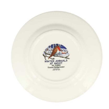 Lautanen Midnight Robin 22 cm