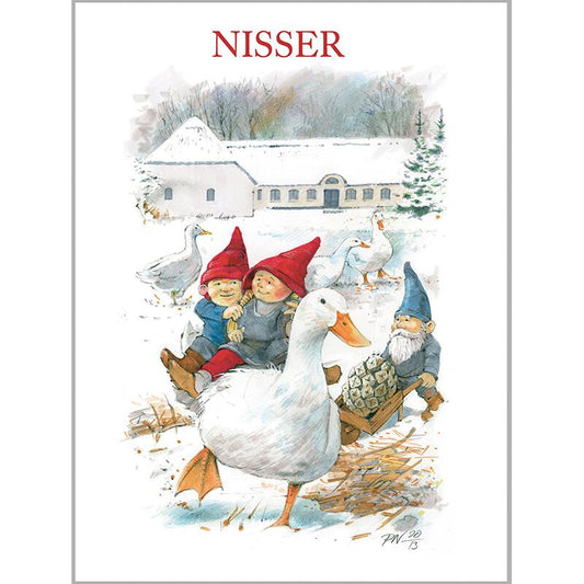 Postikortit Tontut - Nisser 8 kpl